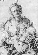 Albrecht Durer, The Virgin Nursing the Child